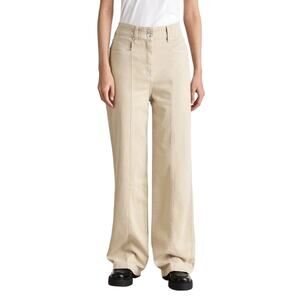 Hugo BOSS Orange High-Waist Wide Leg Jeans in Tolala Wash Denim